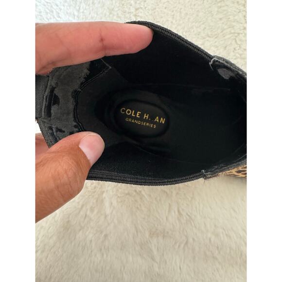 Cole Haan GrandSeries Leopard Chelsea Boots Women’s 7.5B - Picture 6 of 14